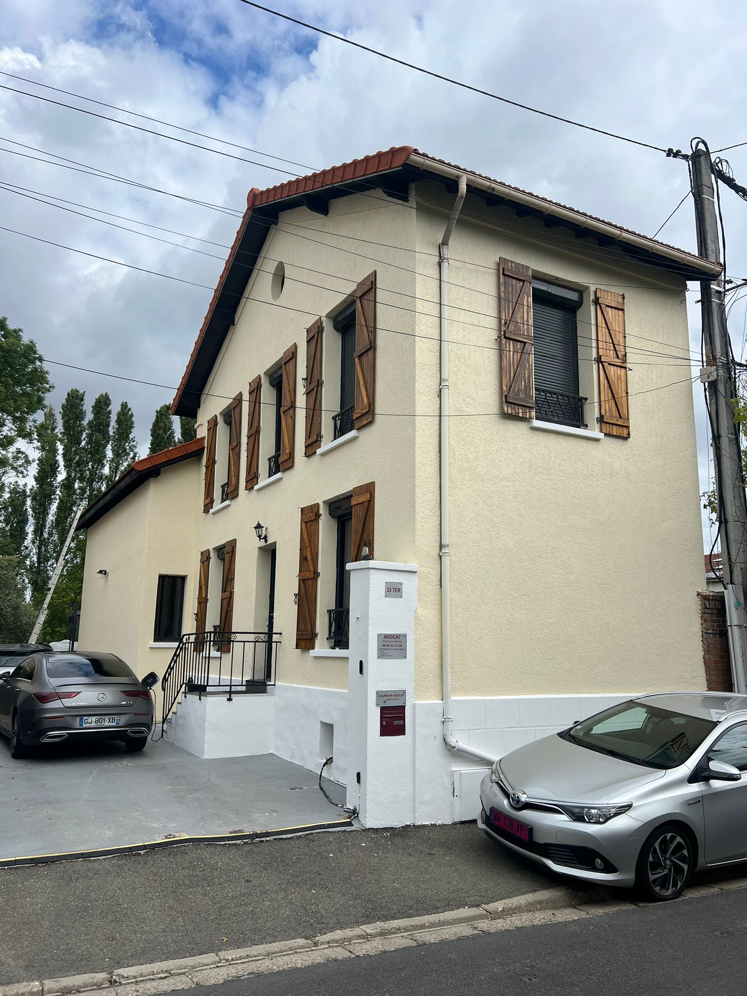 Travaux Après - Ravalement façade Avant/Après