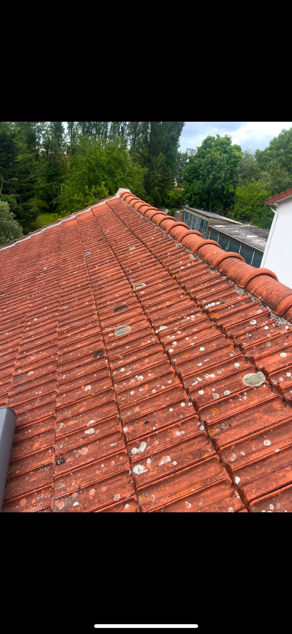 Travaux Avant - Remplacement toiture Avant/Après